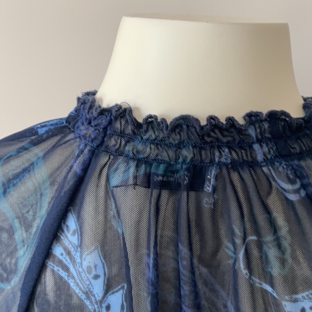 Reitmans Paisley Sheer Top - Picture 6 of 8
